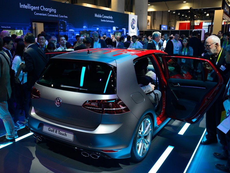 Volkswagen na CES 2015 v Las Vegas